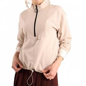 NEW SIMONDONA half zip sweatshirt in beige